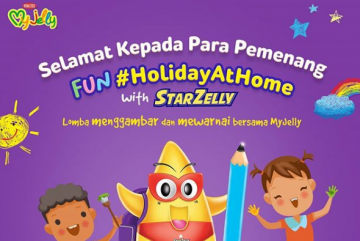 Pemenang Fun #HolidayAtHome with StarZelly!
