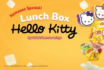 Kemasan Spesial Lunch Box Hello Kitty