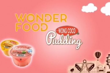 Berbagi Keceriaan bersama Wong Coco Puding dan Wonderfood Indonesia